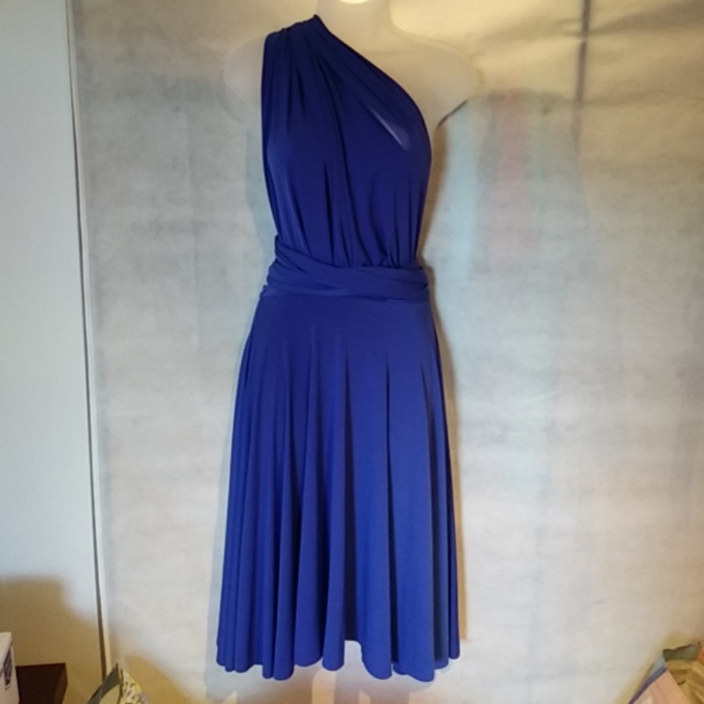 Royal Blue Infinity Dress
